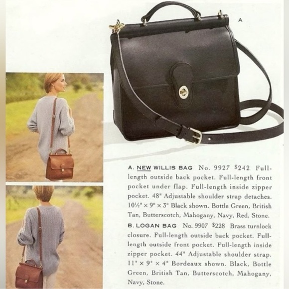 COACH VINTAGE WILLIS BAG No 9927 - Picture 15 of 15